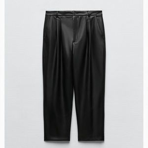 Zara leather pants xs